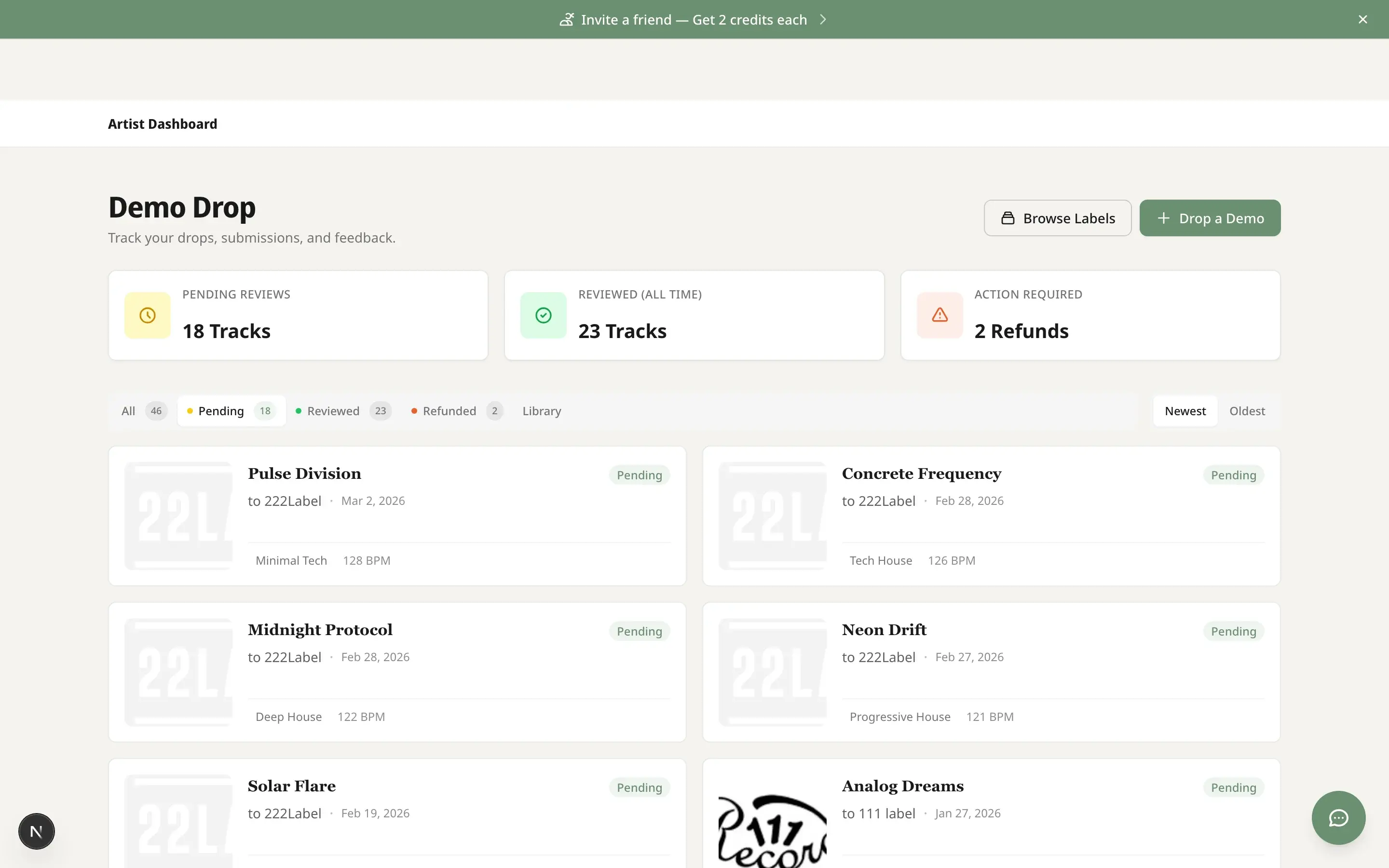 Get early access to the platform
