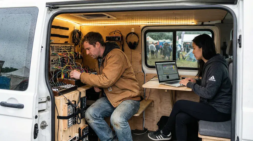 Artist preparing for release day