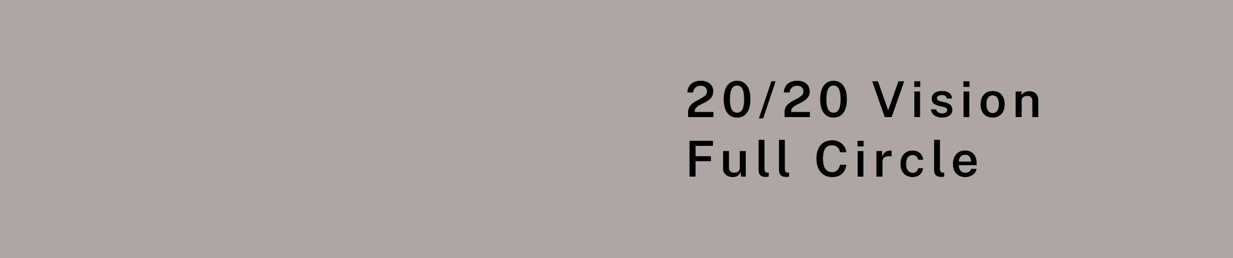 20/20 Vision hero image