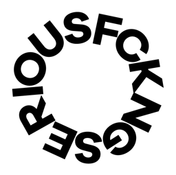 FCKNG SERIOUS logo